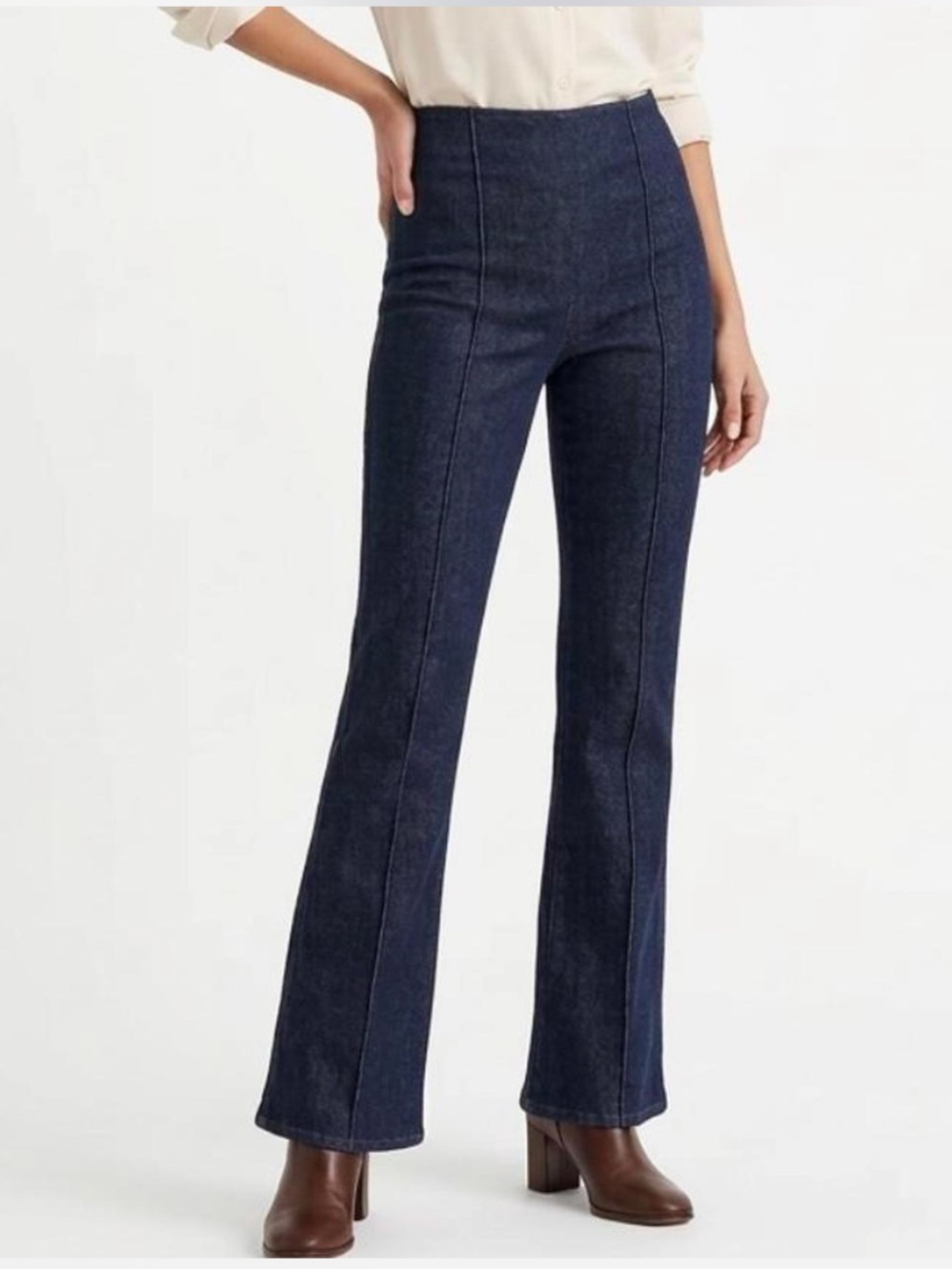 Spanx Micro Flare Jeans Size S Tall NWT